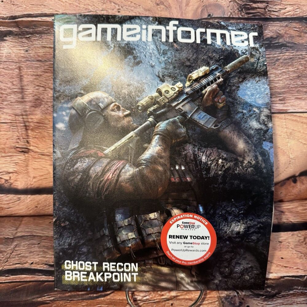 Game Informer Magazine October 2019 Issue 318 Tom Clancy Ghost Recon Breakpoint